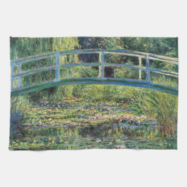 クロード・モネ – Water Lily Pond & Japanese Bridge キッチンタオル