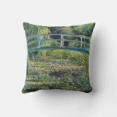 クロード・モネ – Water Lily Pond & Japanese Bridge クッション (裏面)