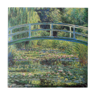 クロード・モネ – Water Lily Pond & Japanese Bridge タイル