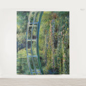 クロード・モネ – Water Lily Pond & Japanese Bridge タペストリー (正面)