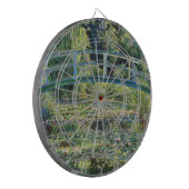 クロード・モネ – Water Lily Pond & Japanese Bridge ダーツボード (正面左)