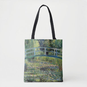 クロード・モネ – Water Lily Pond & Japanese Bridge トートバッグ