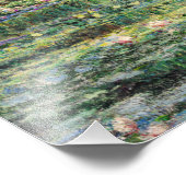 クロード・モネ – Water Lily Pond & Japanese Bridge フォトプリント (角)