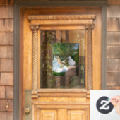 クロード・モネ – Women in the Garden ウィンドウサイン (ホームデコレーション)