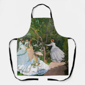 クロード・モネ – Women in the Garden エプロン (正面)