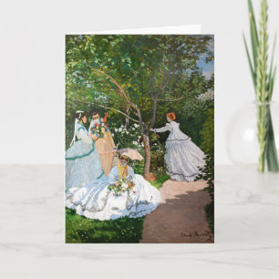 クロード・モネ – Women in the Garden カード