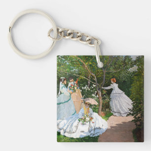 クロード・モネ – Women in the Garden キーホルダー