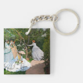 クロード・モネ – Women in the Garden キーホルダー (裏面)