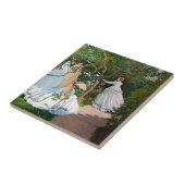 クロード・モネ – Women in the Garden タイル (側面)