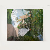 クロード・モネ – Women in the Garden タペストリー (正面(横))