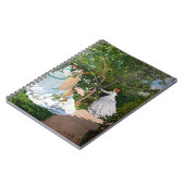 クロード・モネ – Women in the Garden ノートブック (左側)