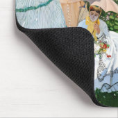 クロード・モネ – Women in the Garden マウスパッド (コーナー)