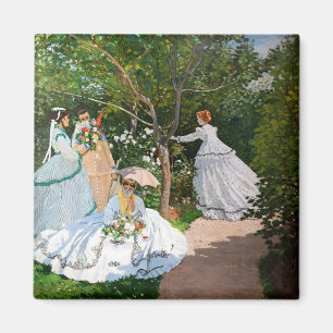 クロード・モネ – Women in the Garden マグネット