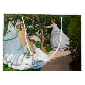 クロード・モネ – Women in the Garden ラージペーパーバッグ (裏面)