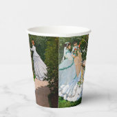 クロード・モネ – Women in the Garden 紙コップ (右)