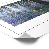 クロード・モネ Zedign アートポスター #307 ポスター (角)
