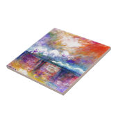 クロード・モネCharingの十字橋 タイル (側面)