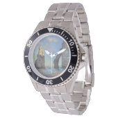 クロード・モネEtretat Destiny Givesの崖 腕時計 (アングル)