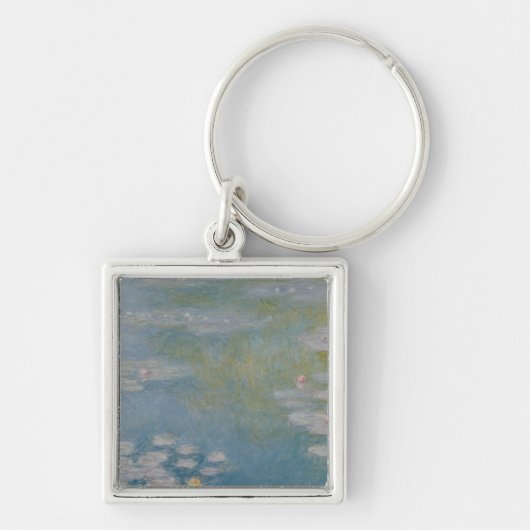 クロード・モネGivernyの| Nympheas、1908年 キーホルダー (正面)