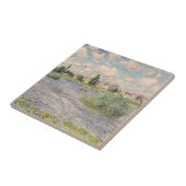 クロード・モネLavacourtの|セーヌ河 タイル (側面)