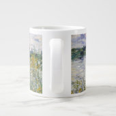 クロード·モネVテ�ウイル近くの|ルオフルーア� ジャンボコーヒーマグカップ (裏面)
