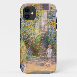 クロード・モネVétheuil 1880年の芸術家の庭 iPhone 11 ケース