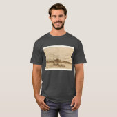 クロード・ロラン「ラティウムの風景と農作業をする人々」 Tシャツ (正面フル)