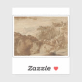 クロード・ロレイン（クロード・ゲレ） - View of Tivoli シール (シート)