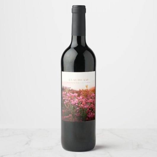 クロードCoアフリカンコレクションワインラベル ワインラベル (正面)