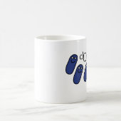 クローニングはおもしろいです コーヒーマグカップ (中央)