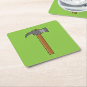 クローハンマー漫画 スクエアペーパーコースター (アングル)