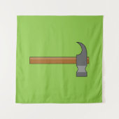 クローハンマー漫画 タペストリー (正面(横))