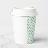 クローバエレガントー模様 紙コップ (右)
