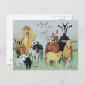 クローバーで ポストカード (正面/裏面)