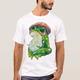 クローバーという名前のカエル Tシャツ