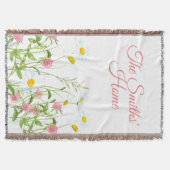 クローバーとデイジー スローブランケット (正面)