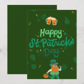 「クローバーと悪ふざけ:聖パトリックの日の」 シーズンカード (正面/裏面)