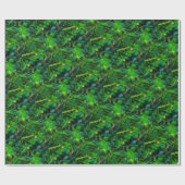 クローバーのギフト用包装紙 ラッピングペーパー (フラット)