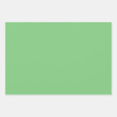 クローバーのギンガム ラッピングペーパーシート (正面2)