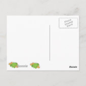 クローバーのラッキーリス ポストカード (裏面)