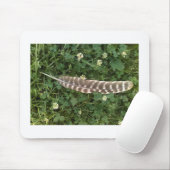 クローバーの七面鳥の羽 マウスパッド (マウス)