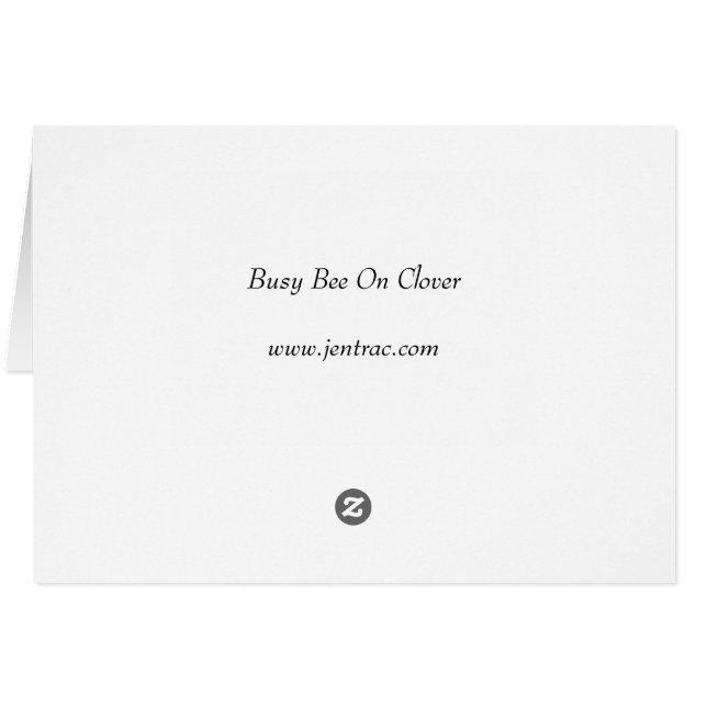 クローバーの働き者 (裏面横)