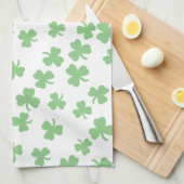 クローバーの分野 キッチンタオル (四つ折り)