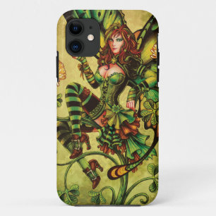 クローバーの妖精 iPhone 11 ケース