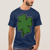 クローバーの引用符 楽しい Tシャツ (正面)