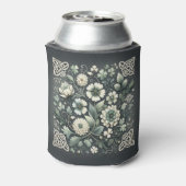 クローバーの結び模様の庭のささやき 缶クーラー (缶裏面)