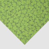 クローバーの葉のイラストレーション 薄葉紙 (詳細)