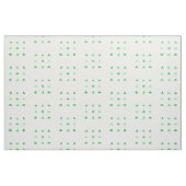 クローバーの葉は綿織物をとかしました ファブリック (ファットクウォーター)