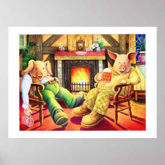 クローバーの豚 ポスター (正面)