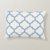 クローバーのOgeeのアクセントの枕-アクアマリン青 アクセントクッション (裏面)